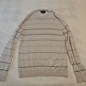Banana Republic Beige Striped Sweater